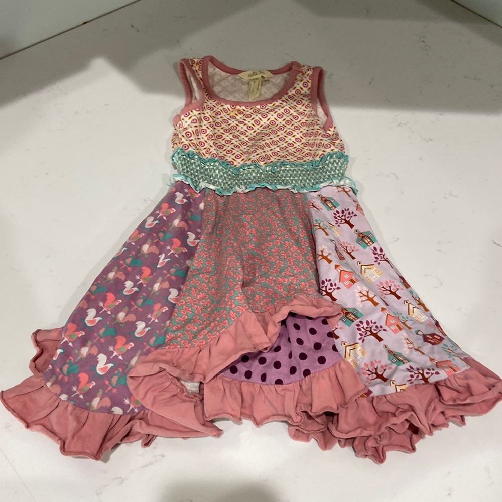 MATILDA JANE Palace Ball Dress Once Upon A Time Twirl Ruffled size 4 💕